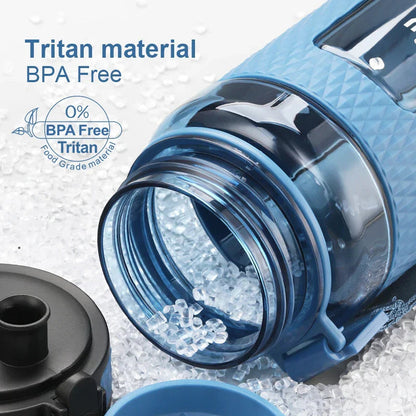 Sustainable Hydration Bottle - Versatile Leak-Resistant Design