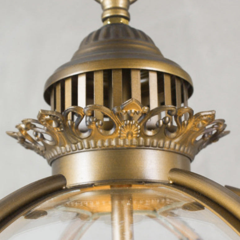 Vintage-Inspired Globe Pendant Light Fixture