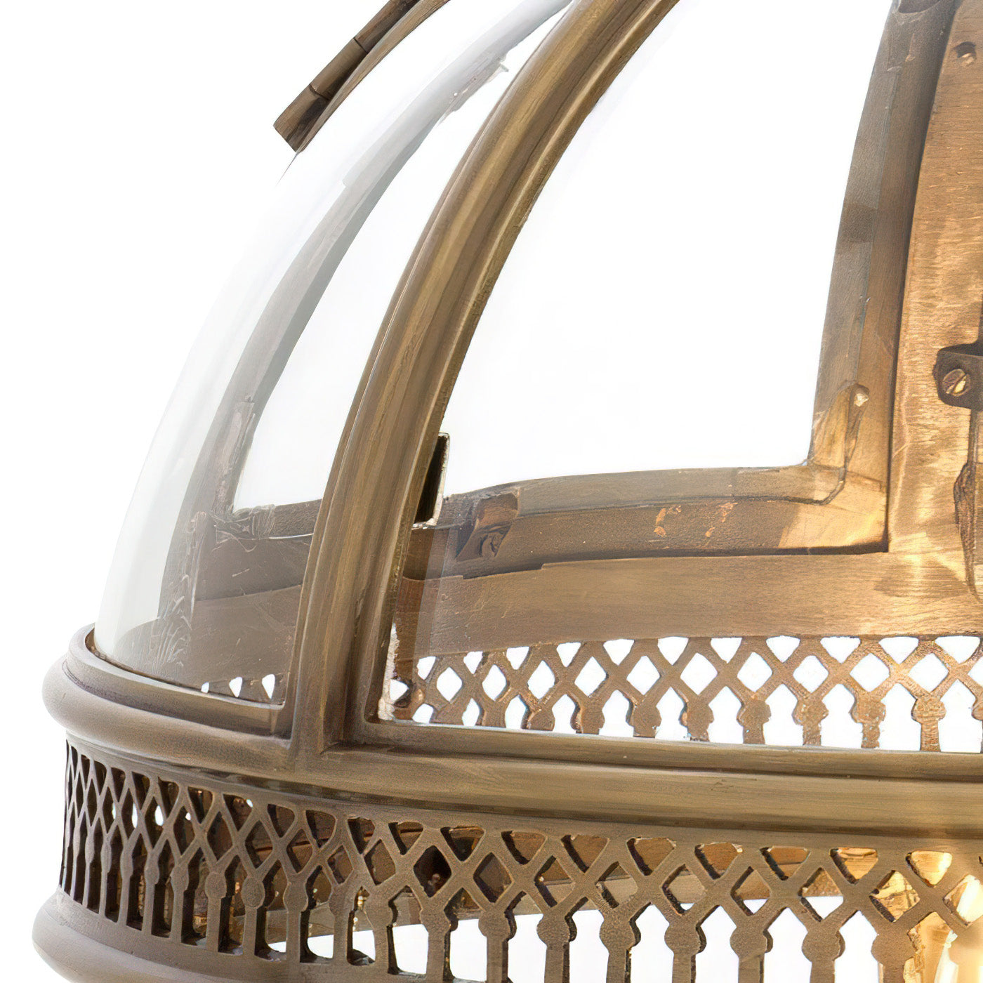 Vintage-Inspired Globe Pendant Light Fixture