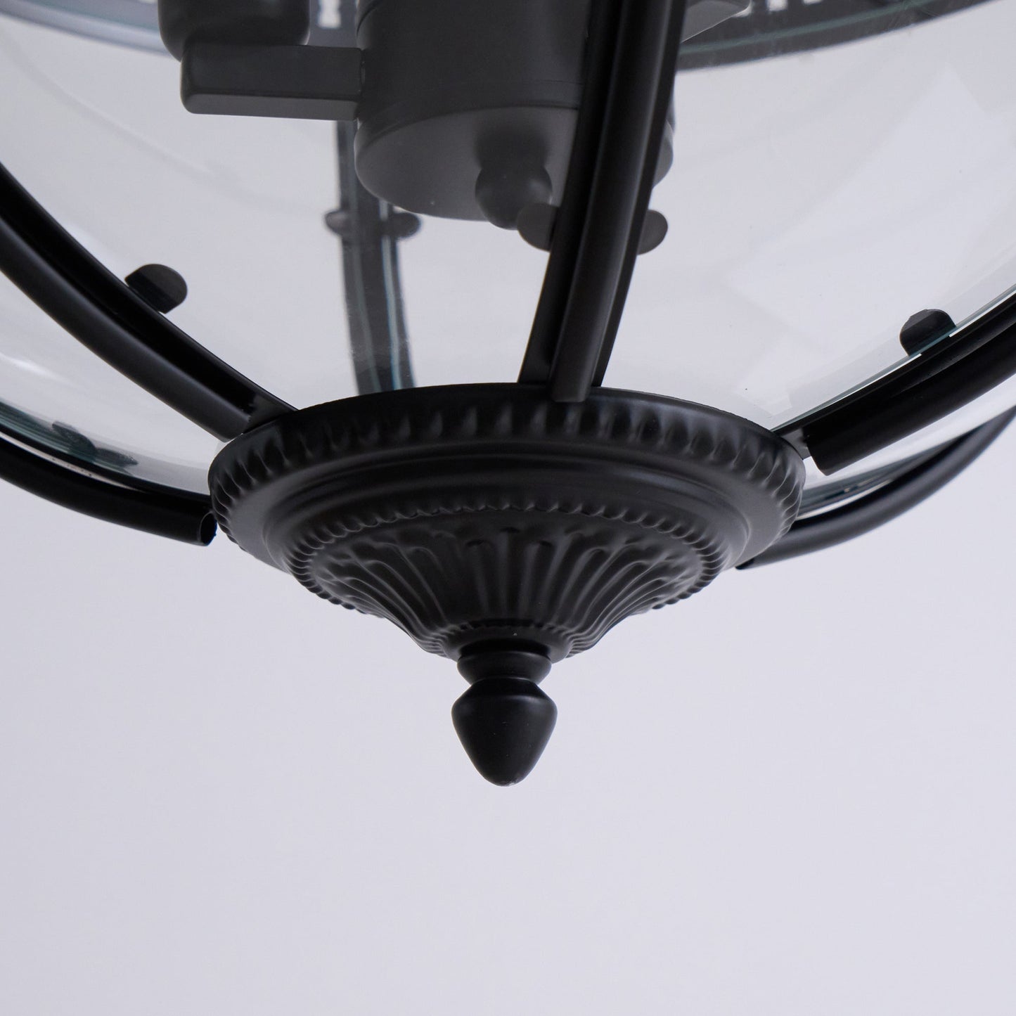 Vintage-Inspired Globe Pendant Light Fixture