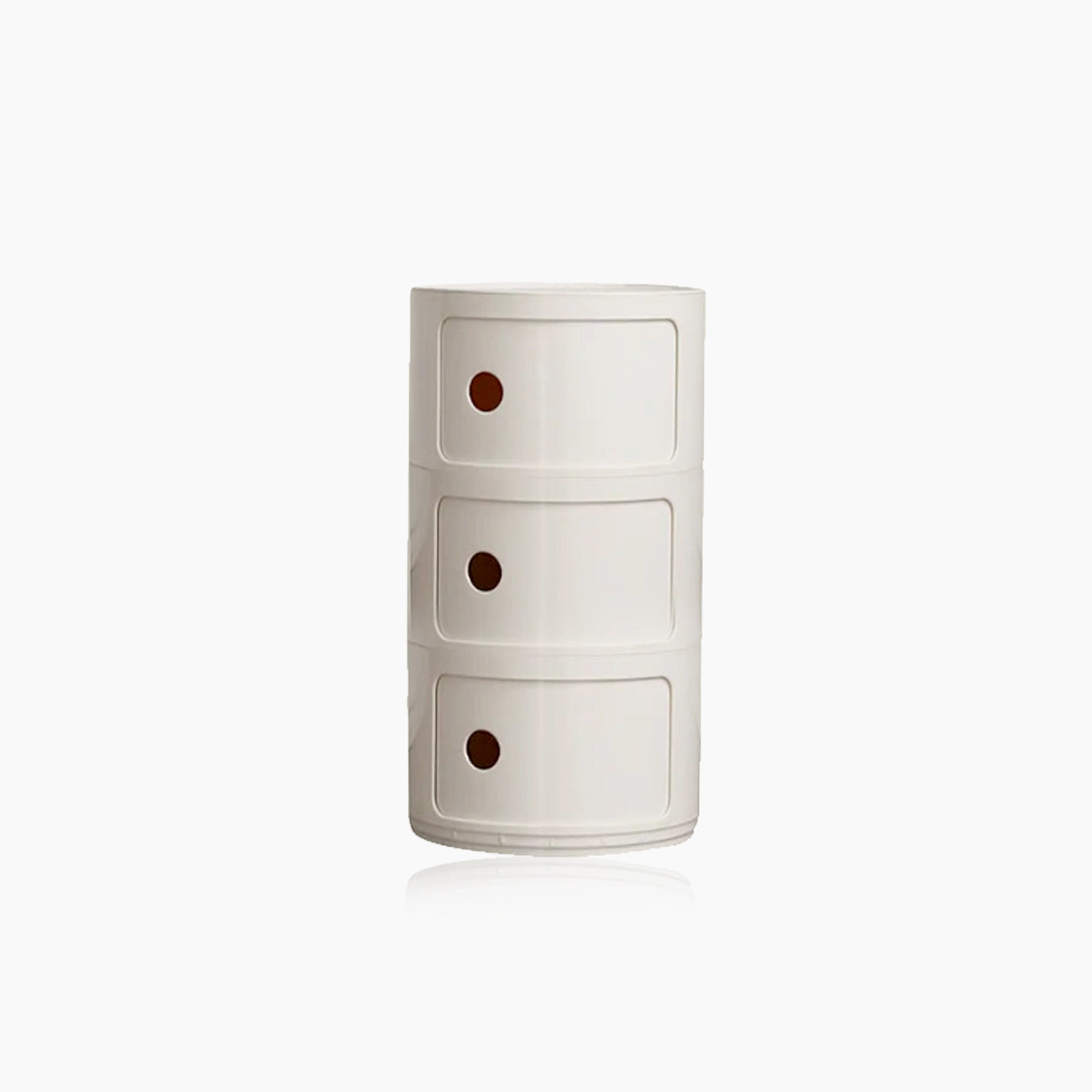 Chic Round Storage Table – Stylish and Practical Design