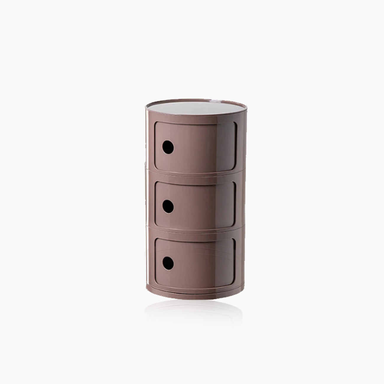 Chic Round Storage Table – Stylish and Practical Design