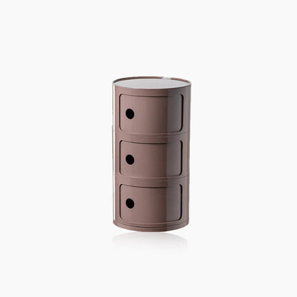 Chic Round Storage Table – Stylish and Practical Design