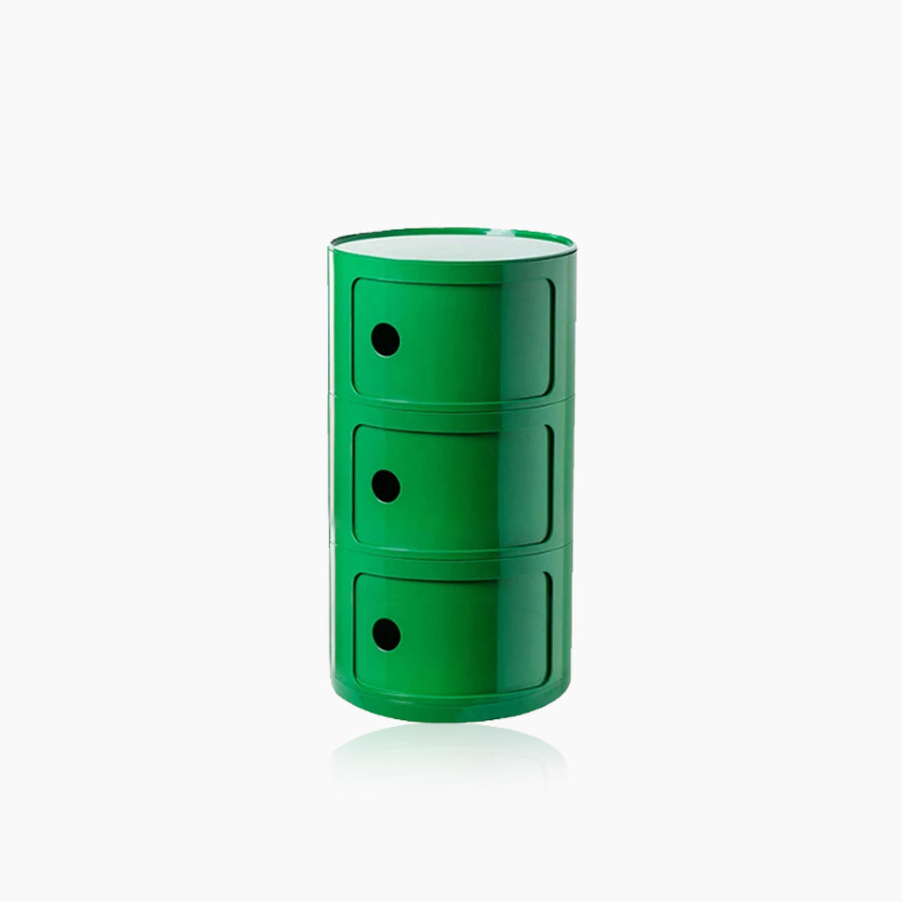 Chic Round Storage Table – Stylish and Practical Design