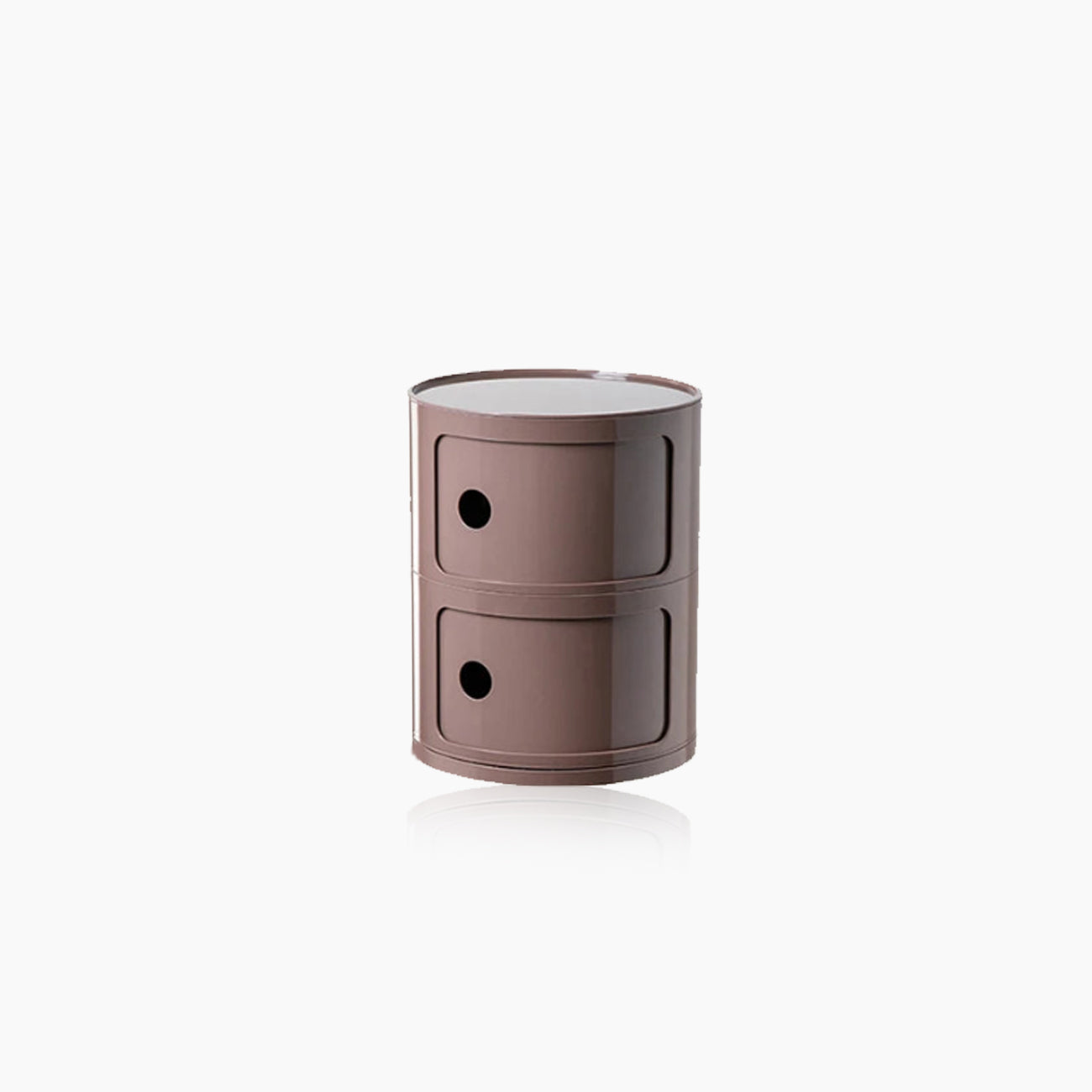 Chic Round Storage Table – Stylish and Practical Design