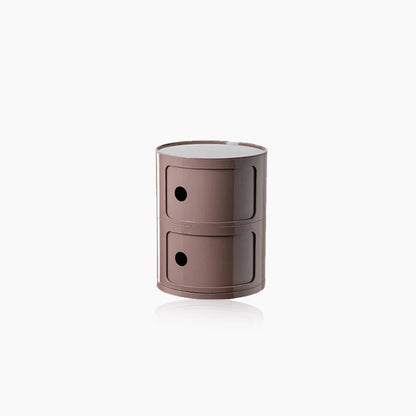 Chic Round Storage Table – Stylish and Practical Design