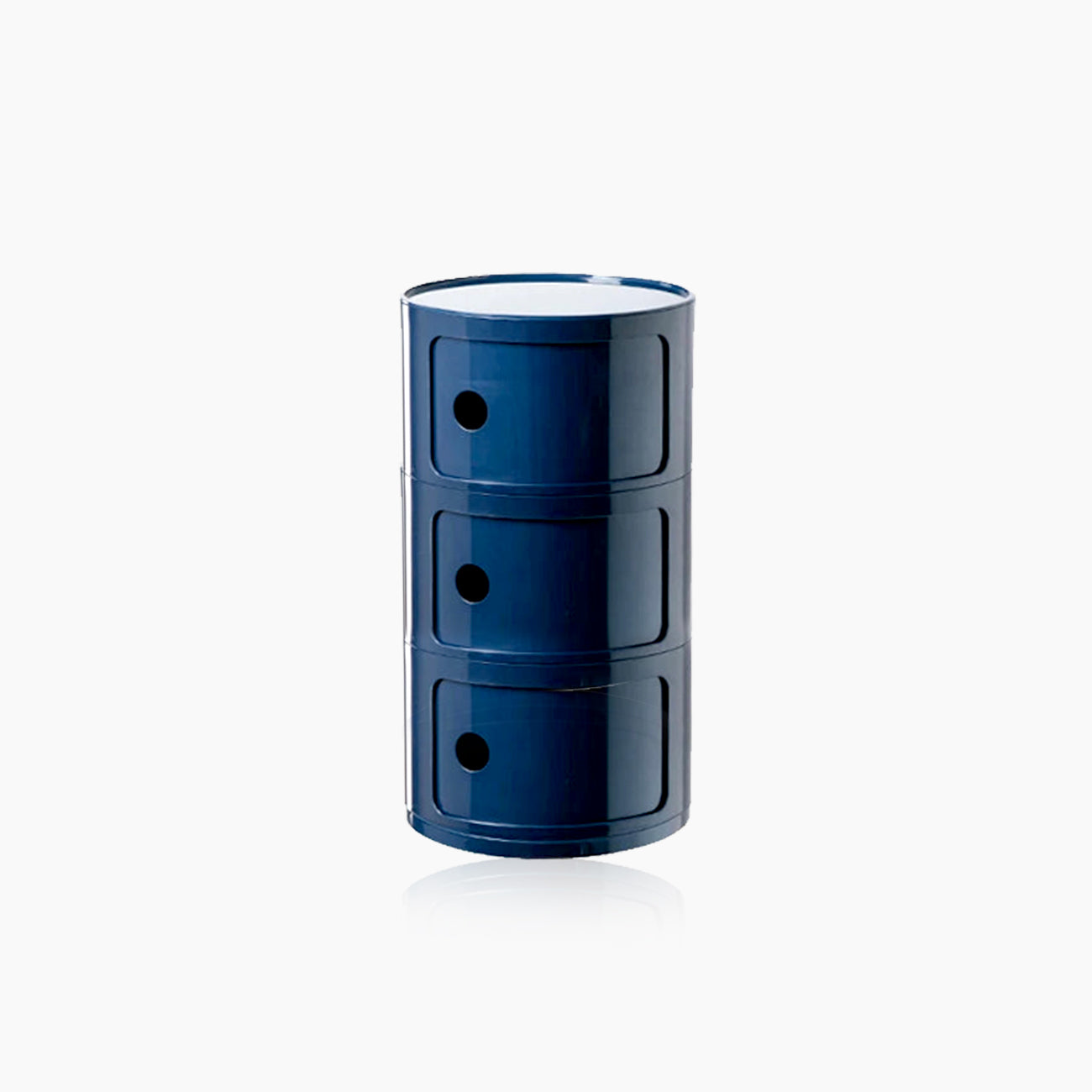Chic Round Storage Table – Stylish and Practical Design