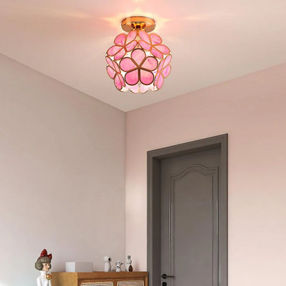 Charming Floral LED Ceiling Light for Cozy Spaces