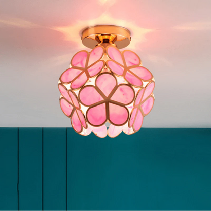 Charming Floral LED Ceiling Light for Cozy Spaces