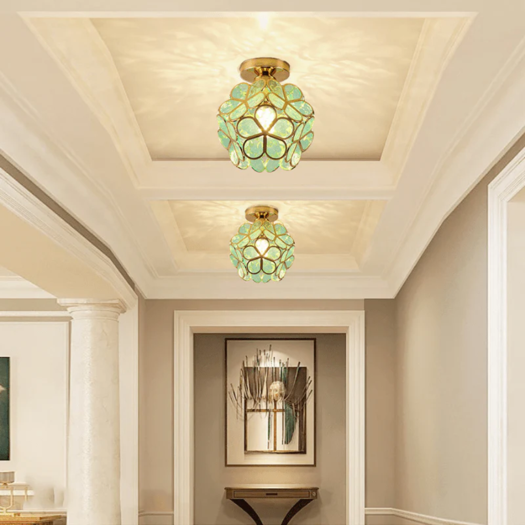 Charming Floral LED Ceiling Light for Cozy Spaces