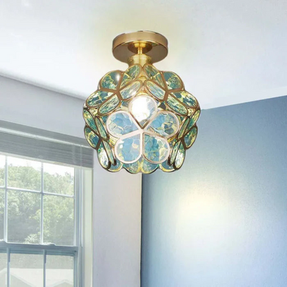 Charming Floral LED Ceiling Light for Cozy Spaces