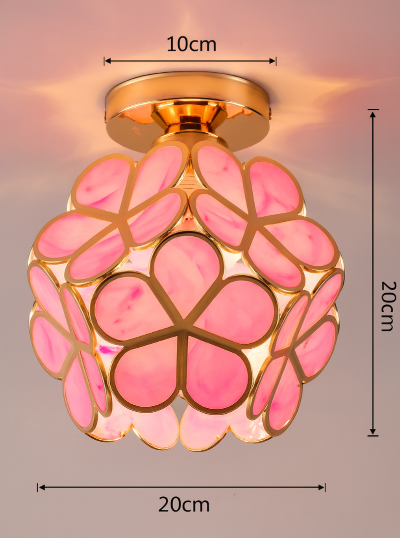 Charming Floral LED Ceiling Light for Cozy Spaces