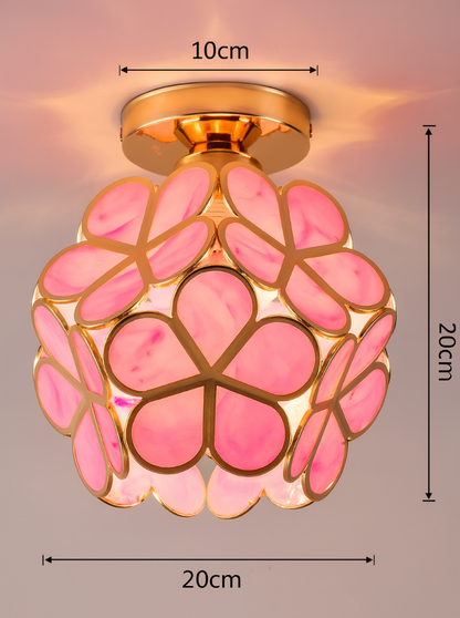 Charming Floral LED Ceiling Light for Cozy Spaces