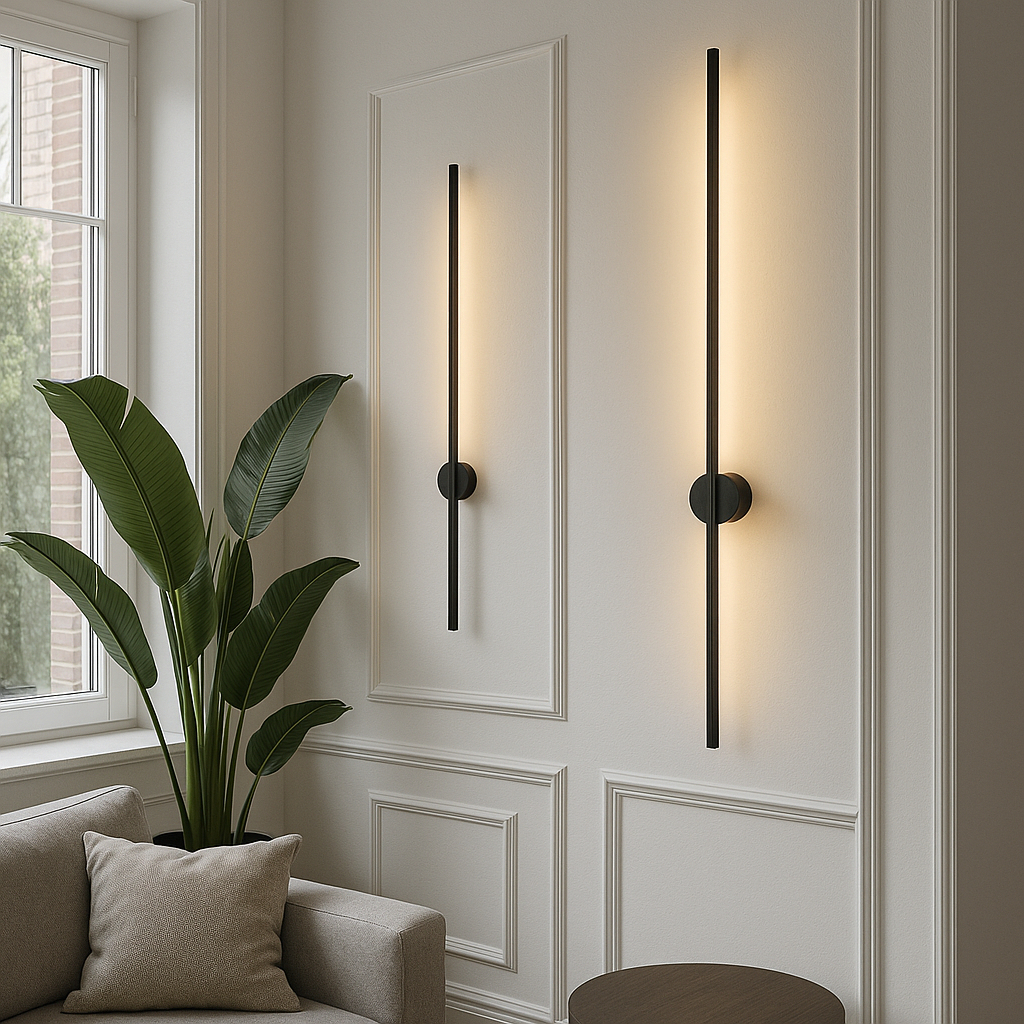Sleek Modern Linear Wall Light Fixture