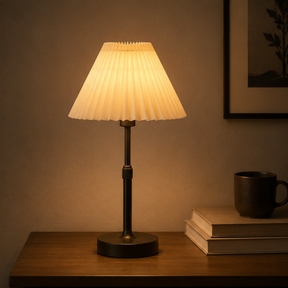 ElegantGlow Wireless LED Table Lamp - Dimmable & Adjustable