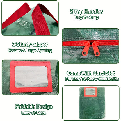 Durable Waterproof Organizer for Holiday Tree Storage