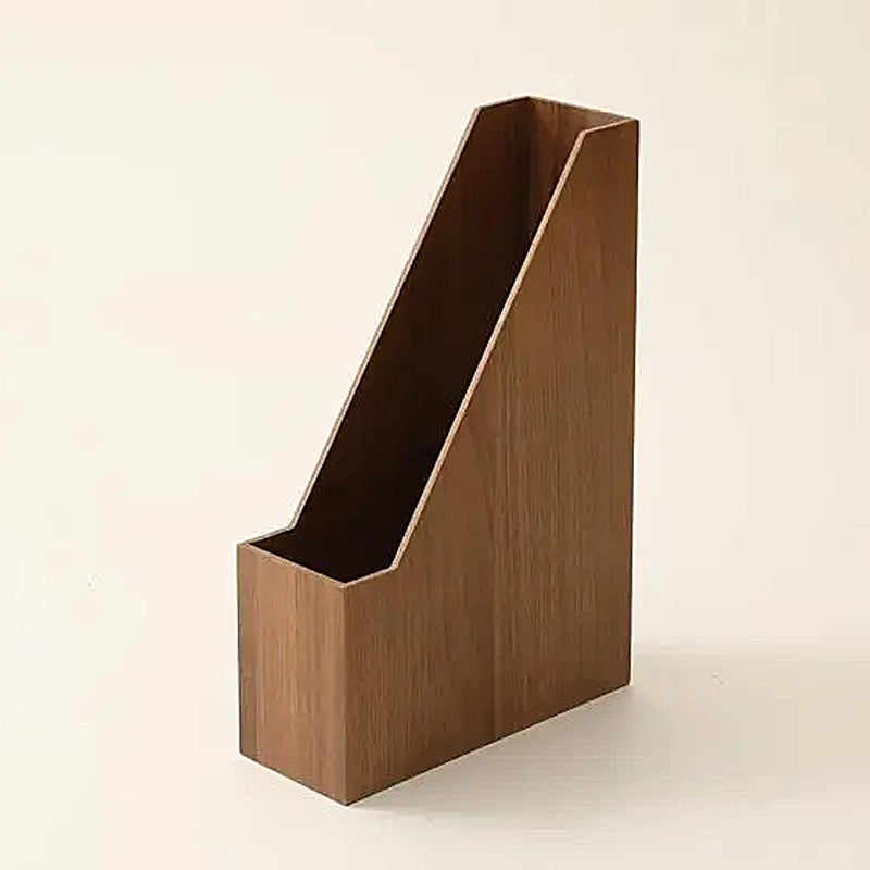 Stylish Wooden Magazine Holder for Home and Office