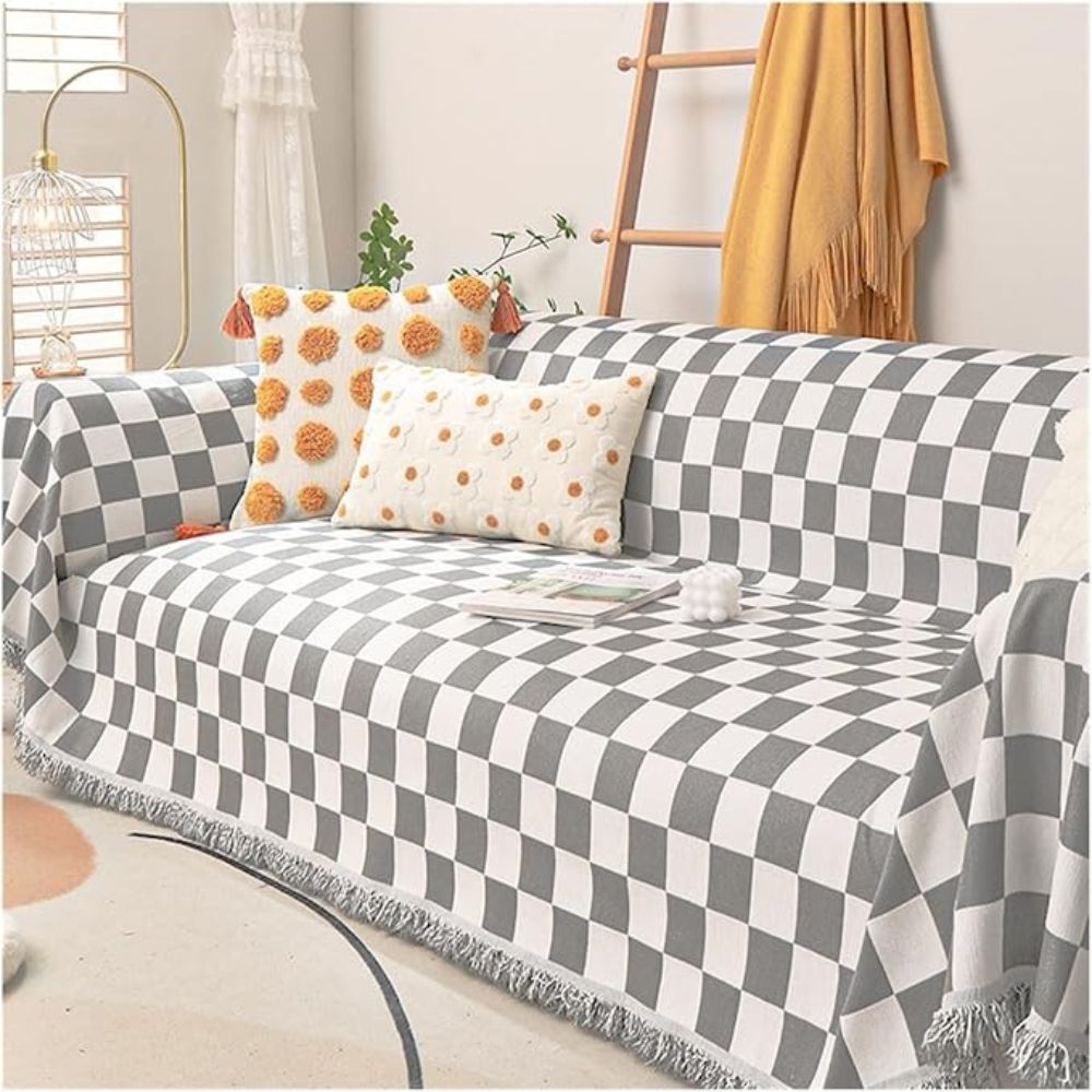 Chic Microfiber Sofa Protector for Pet Lovers