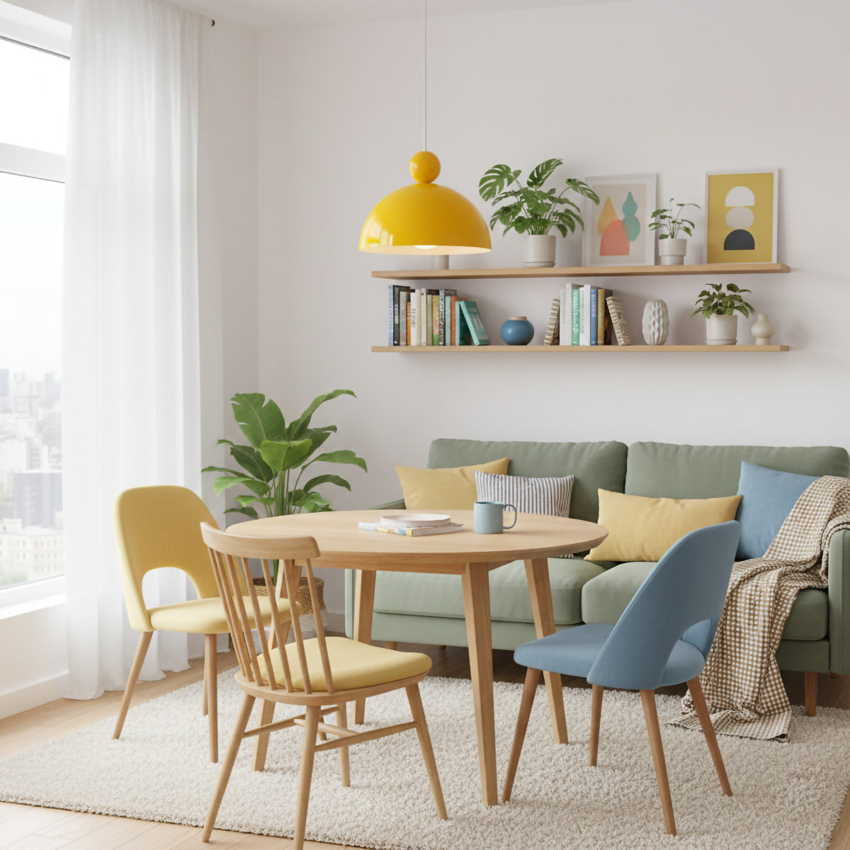 Customizable Color Pendant Light – Ideal for Modern Interiors