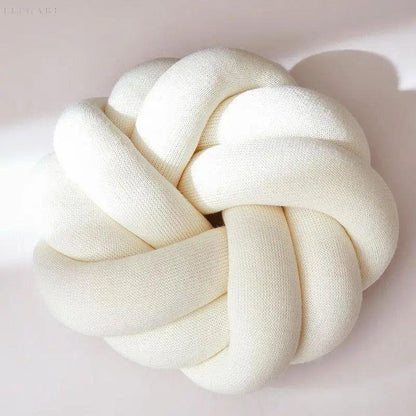 Charming Knotted Cotton Cushion for Ultimate Comfort