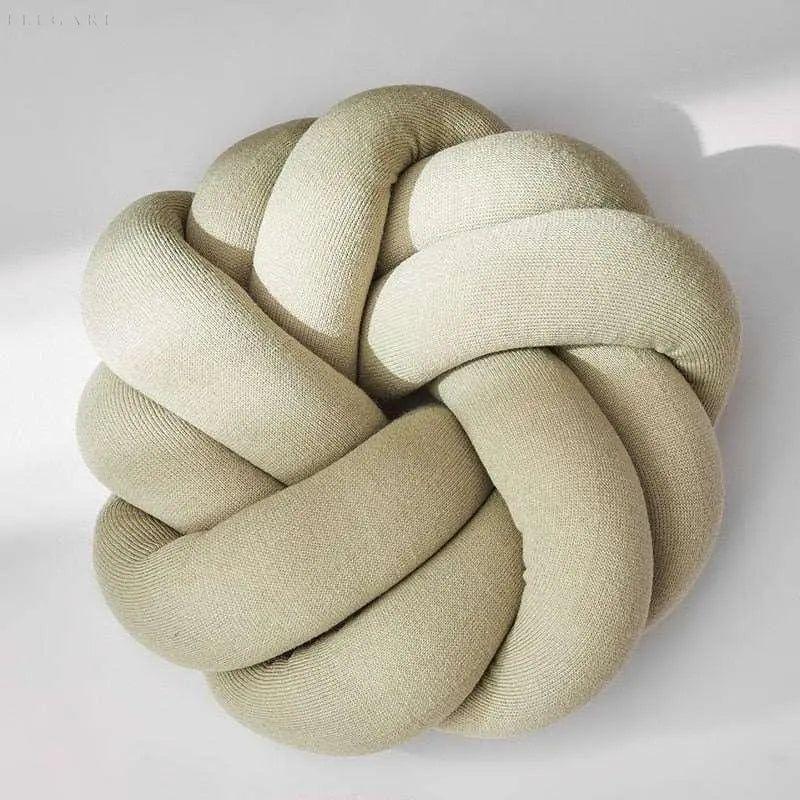 Charming Knotted Cotton Cushion for Ultimate Comfort