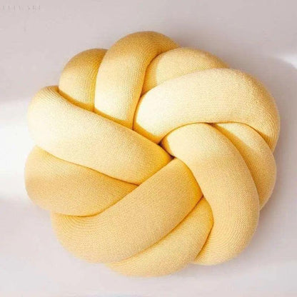 Charming Knotted Cotton Cushion for Ultimate Comfort