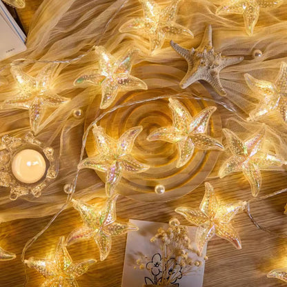 Coastal Glow LED String Lights for a Relaxing Ambiance