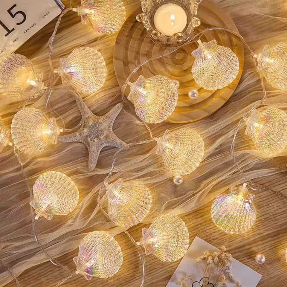 Coastal Glow LED String Lights for a Relaxing Ambiance