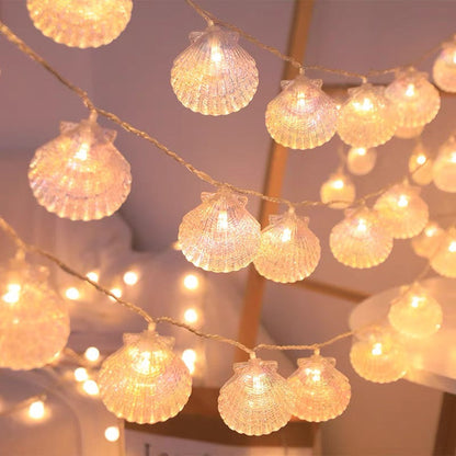 Coastal Glow LED String Lights for a Relaxing Ambiance