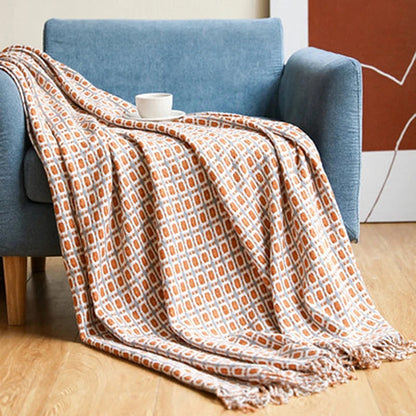 Cozy Chic Knitted Throw Blanket for Ultimate Comfort