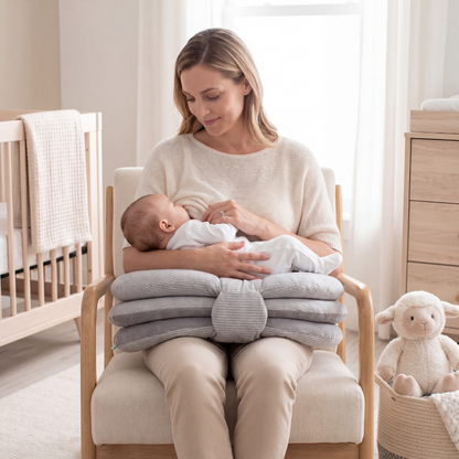 Multifunctional Nursing Pillow for Cradle Support