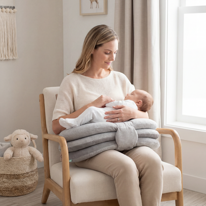 Multifunctional Nursing Pillow for Cradle Support