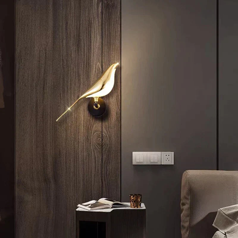 Modern Avian Design LED Wall Lamp