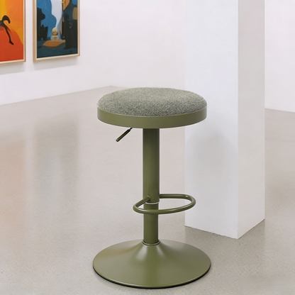 Versatile Swivel Stool with Adjustable Height for Dining Spaces