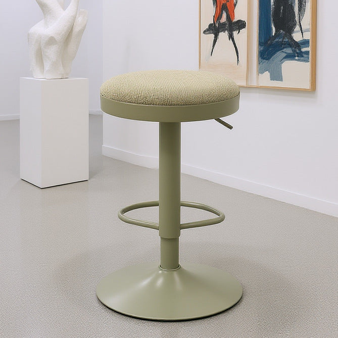 Versatile Swivel Stool with Adjustable Height for Dining Spaces