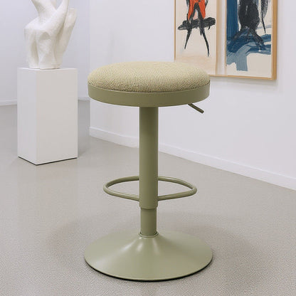 Versatile Swivel Stool with Adjustable Height for Dining Spaces