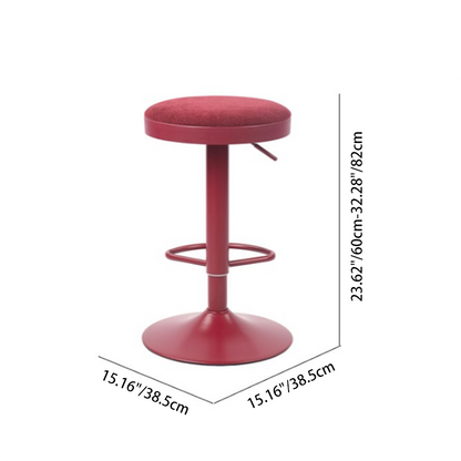 Versatile Swivel Stool with Adjustable Height for Dining Spaces