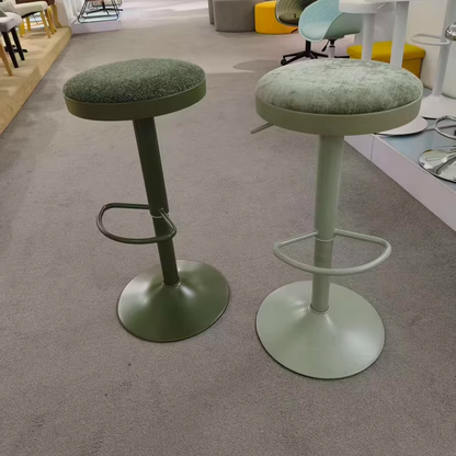 Versatile Swivel Stool with Adjustable Height for Dining Spaces