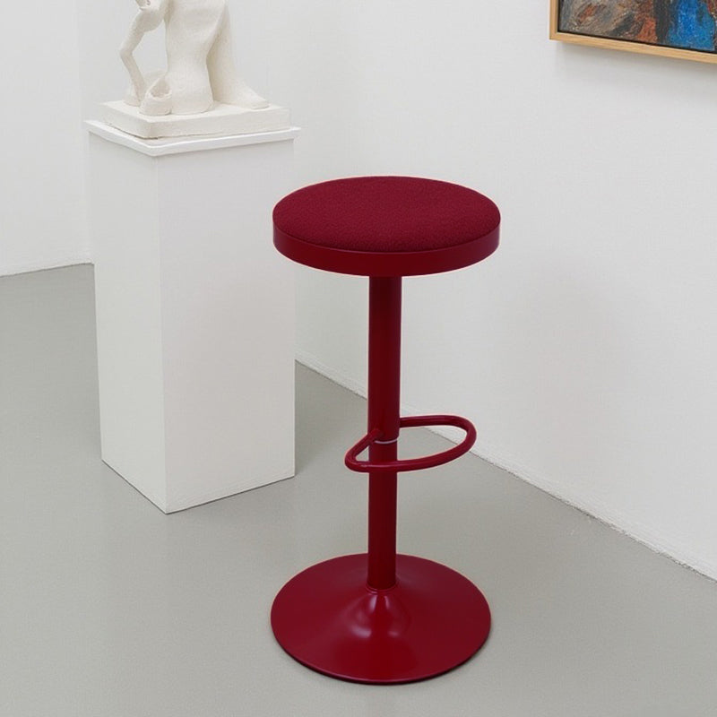 Versatile Swivel Stool with Adjustable Height for Dining Spaces