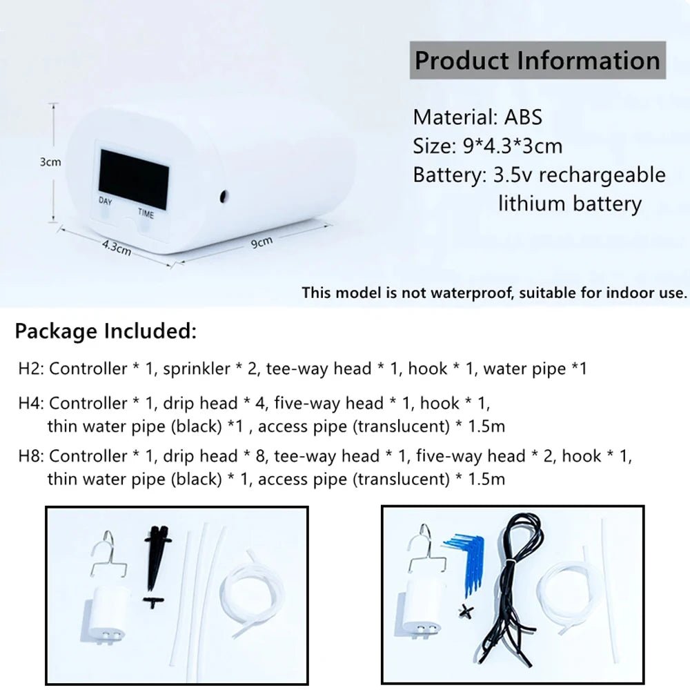 Effortless Indoor Plant Hydration System – Smart Watering Kit