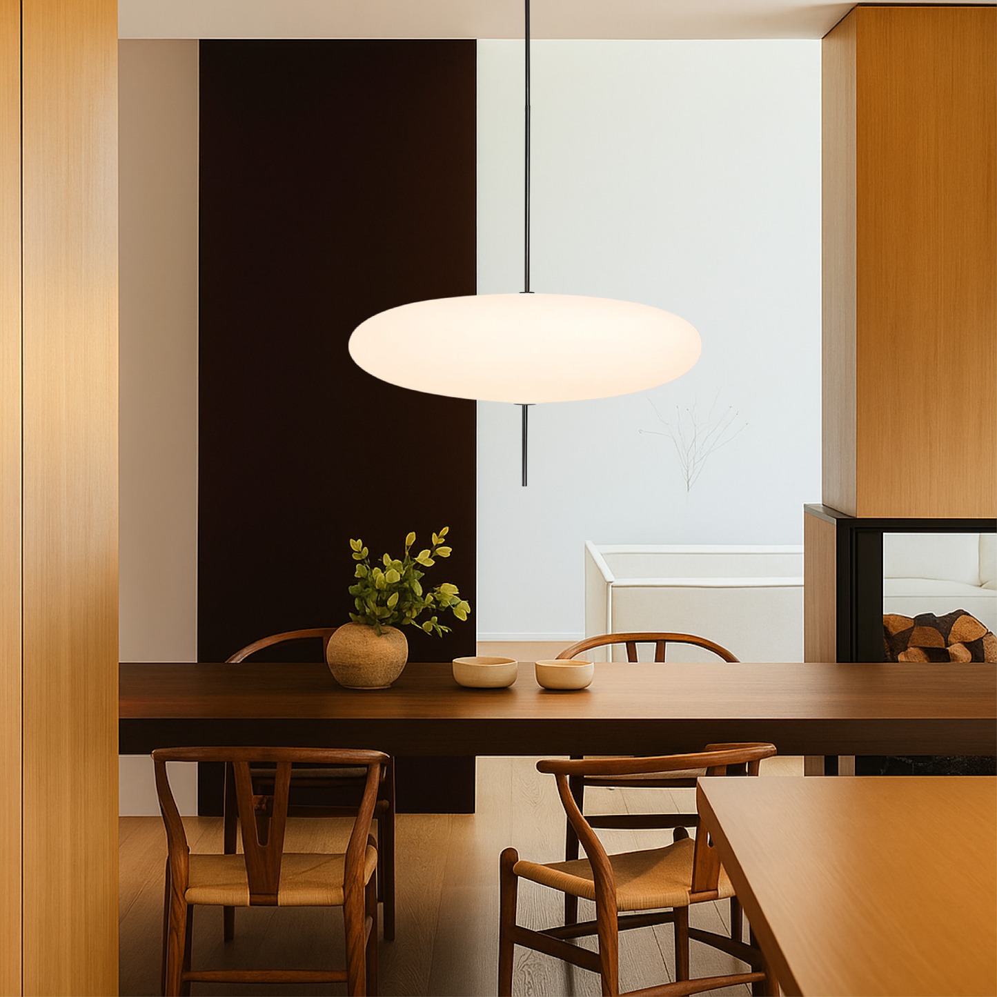 Modern Geometric Dome Ceiling Light for Elegant Spaces