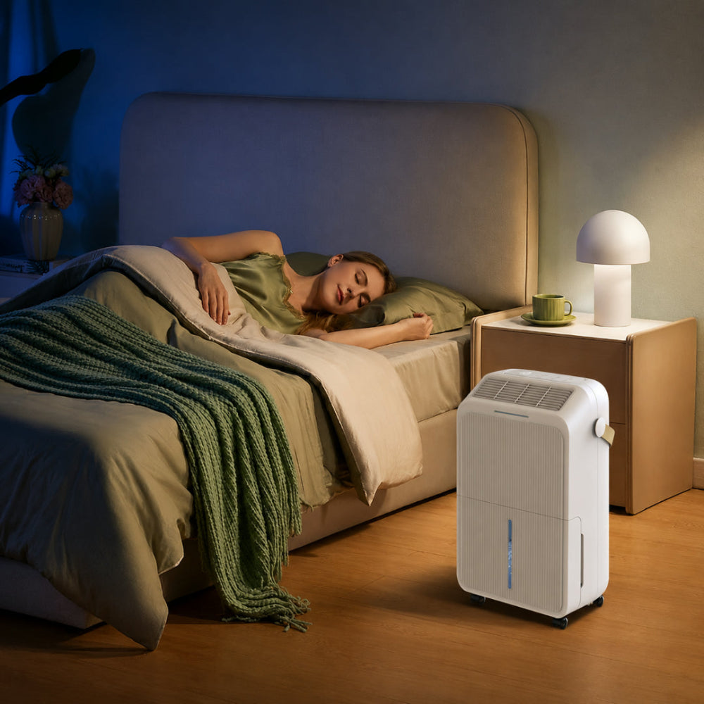 Efficient Home Dehumidifier with 34 Pint Capacity