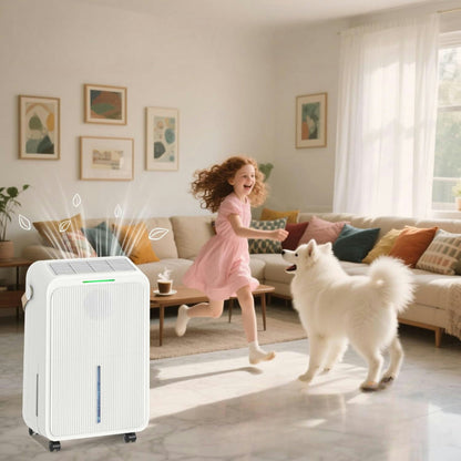Efficient Home Dehumidifier with 34 Pint Capacity