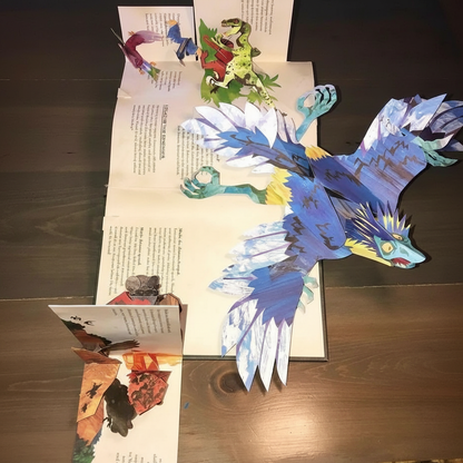Engaging 3D Dinosaur Adventure Book for Learning Fun