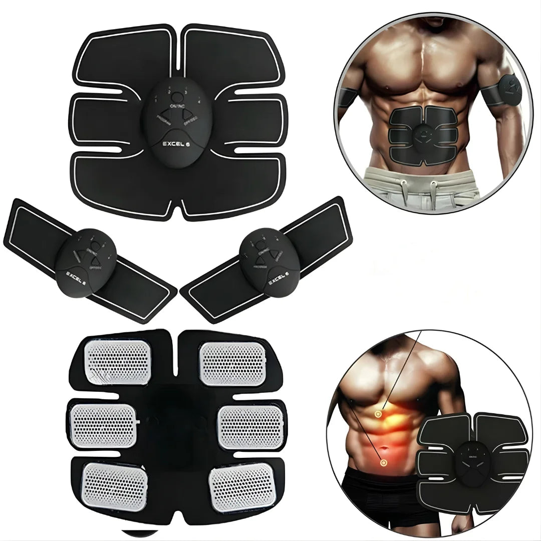 Abdominal and Arm Muscle Stimulator with EMS Technology