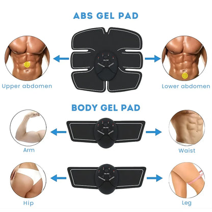 Abdominal and Arm Muscle Stimulator with EMS Technology