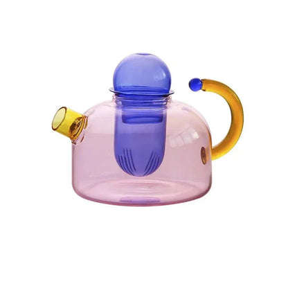 Elegant Glass Teapot and Cup Set for Everyday Enjoyment