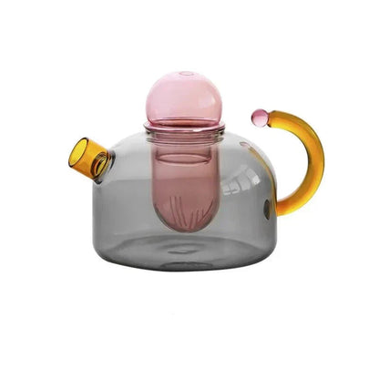 Elegant Glass Teapot and Cup Set for Everyday Enjoyment