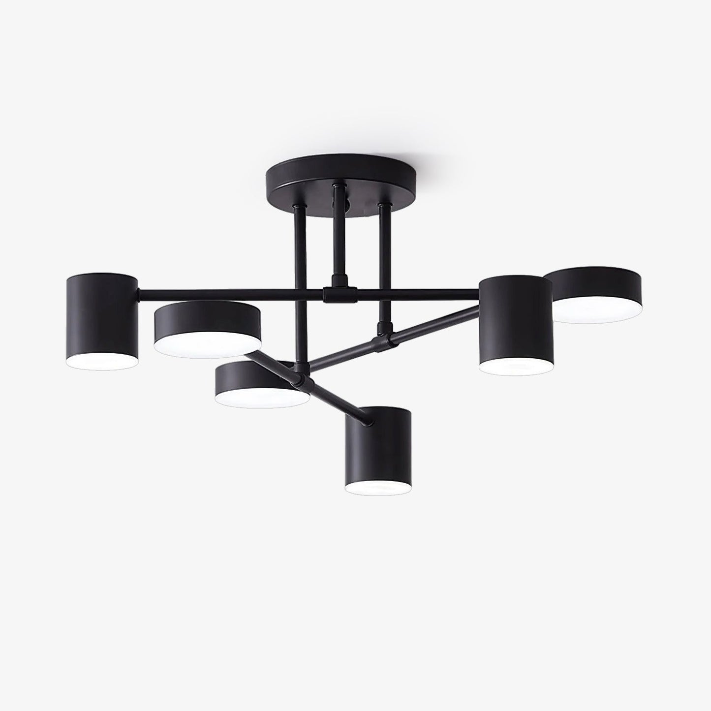 Elegant Six-Light Globe Ceiling Fixture