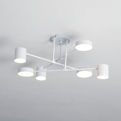 Elegant Six-Light Globe Ceiling Fixture